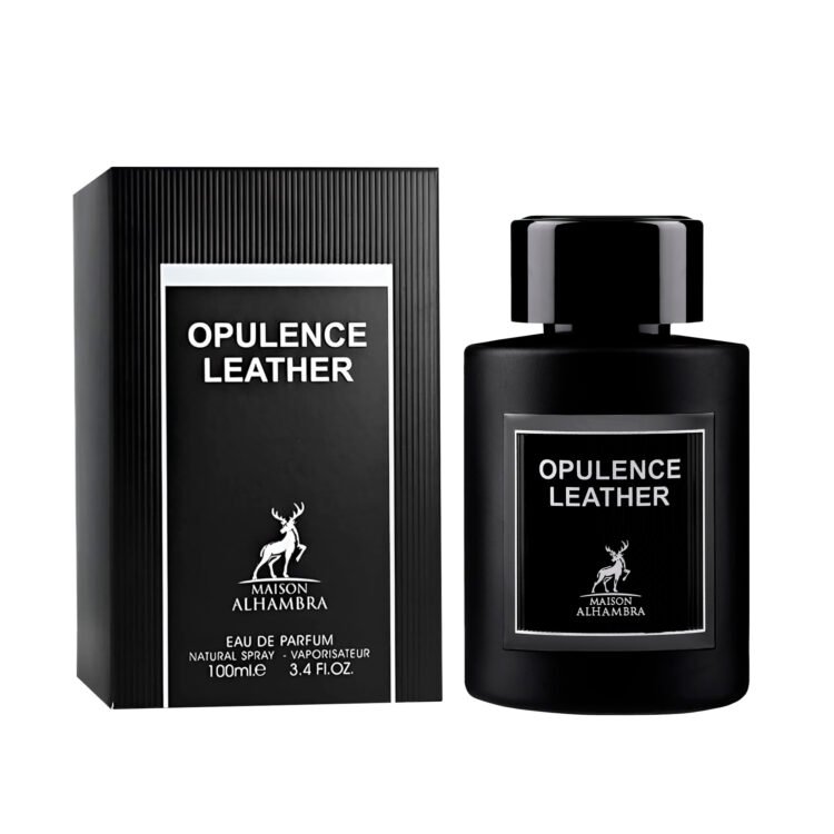MAISON ALHAMBRA OPULENCE AMBER & LEATHER MAN 100 ML EDP - Imagen 2