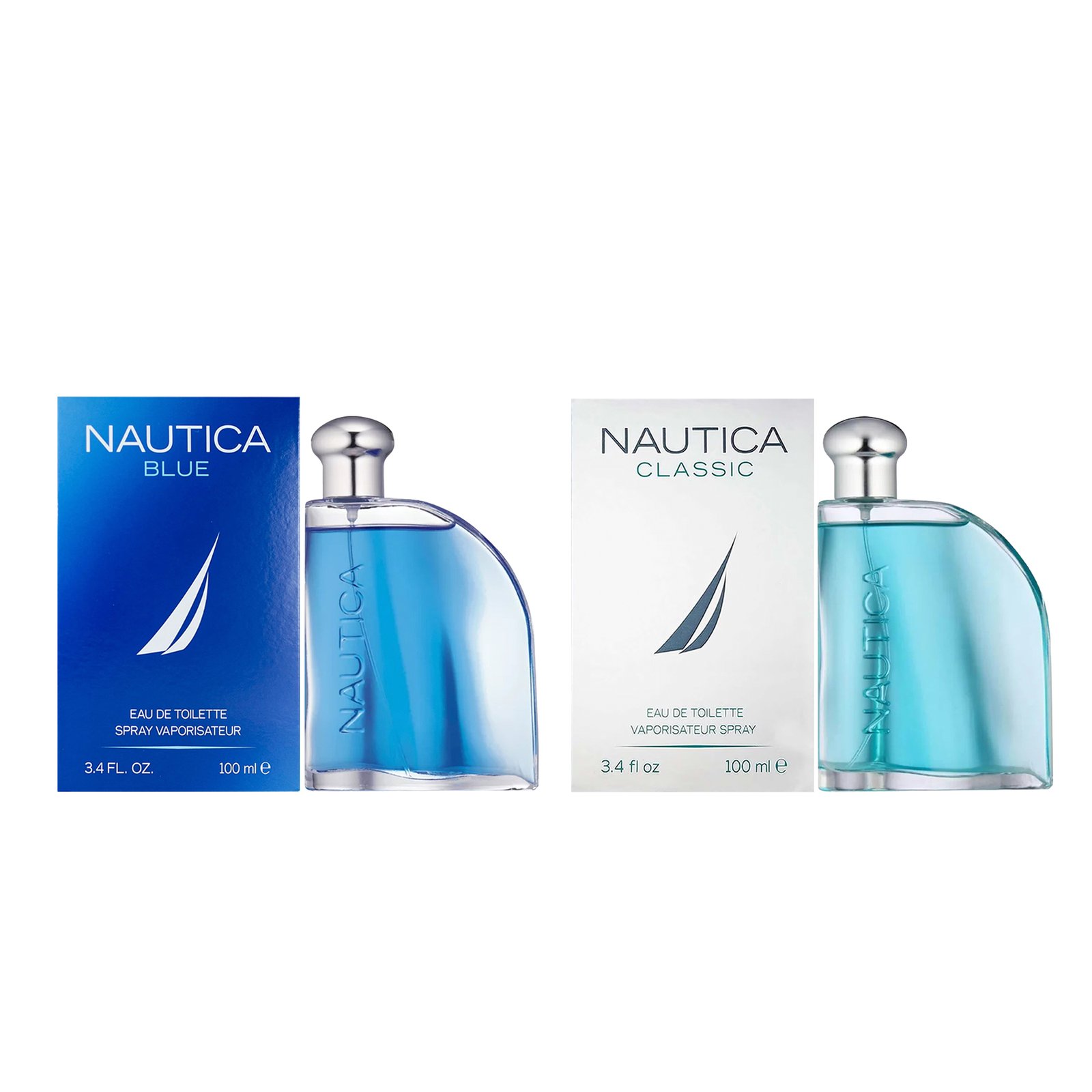 PAQUETE NAUTICA BLUE Y CLASICO MAN 100 ML EDT